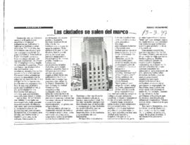 Las ciudades se salen del marco