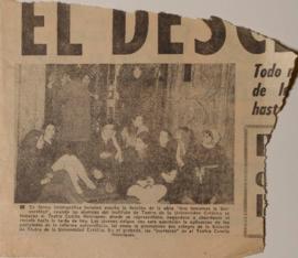 Fotografía de prensa de Nos tomamos la universidad
