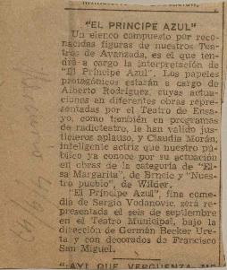 "El Príncipe Azul"