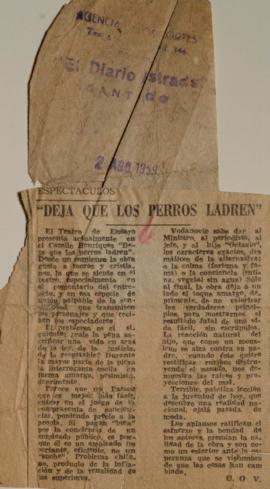 "Deja que los perros ladren"