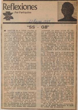 Reflexiones. "SS - GB"