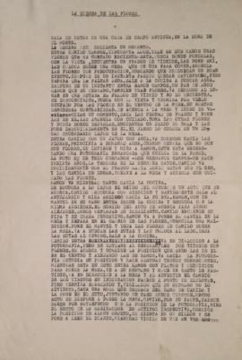 "La Guerra de las flores"