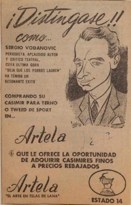 ¡Distingase! como... Sergio Vodanovic