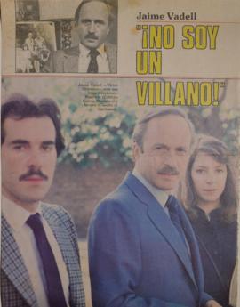 Jaime Vadell: "¡No soy un villano!"