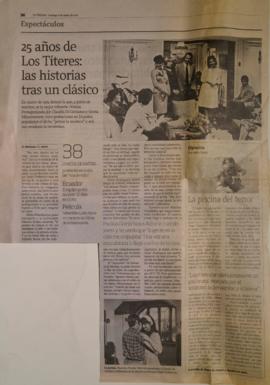 25 años de Los Títeres: las historias tras un clásico