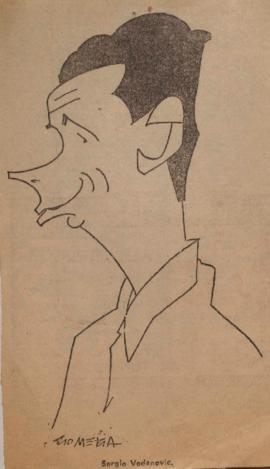 Caricatura Sergio Vodanovic