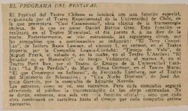 El programa del festival
