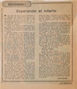 Reflexiones. Esperando el infarto