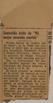 Sostenido éxito de "Mi mujer necesita marido"