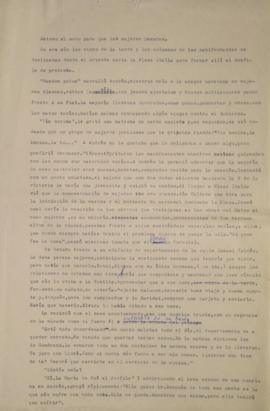 Texto en tres partes