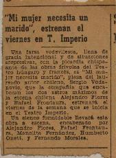 "Mi mujer necesita marido", estrenan el viernes en T. Imperio