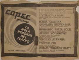 Copec presenta La mesa redonda del teatro
