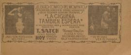 Anuncio publicitario La cigüeña también espera