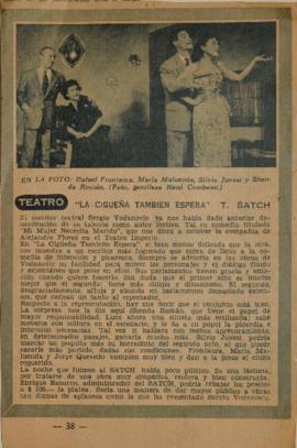 Teatro. "La cigueña también espera". T. SATCH
