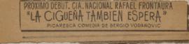 Anuncio publicitario La cigüeña también espera