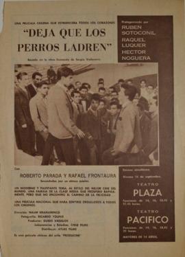 "Deja que los perros ladren"