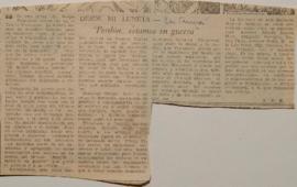 Desde mi luneta. "Perdón... estamos en guerra"