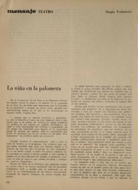 La niña en la palomera