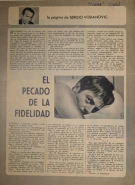El pecado de la fidelidad