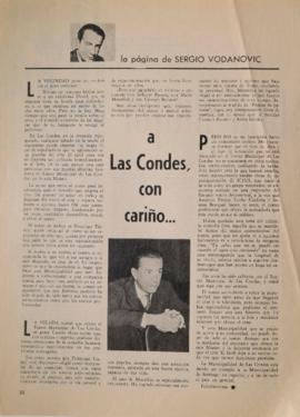 A Las Condes, con cariño...