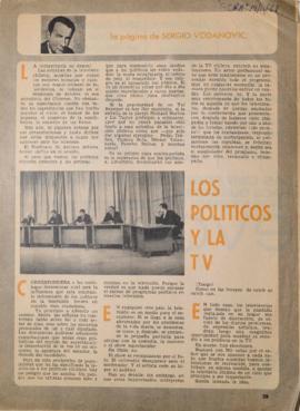Los políticos y la TV