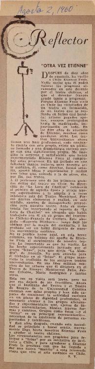 "Otra vez Etienne"