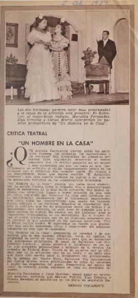 Crítica teatral: "Un hombre en la casa"