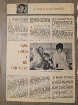 Para verlas y no contarlas