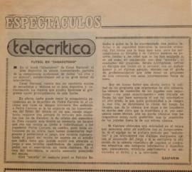 Fútbol en "Sábadotodo"