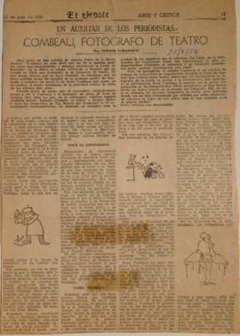 Combeau, fotógrafo de teatro