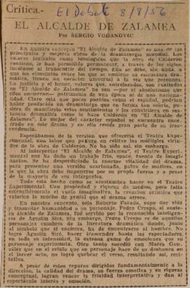 El alcalde de Zalamea