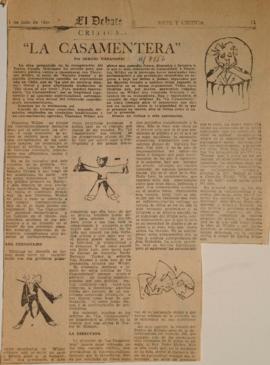 "La casamentera"