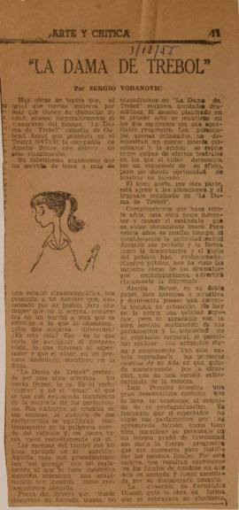 "La dama de trébol"
