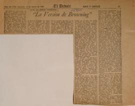 "La versión de Browning"