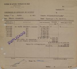 Liquidación de Derechos de Autor, Mi mujer necesita marido, Últimos días de Junio y primeros días...