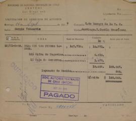 Liquidación de Derechos de Autor, Deja que los perros ladren, Últimos días de Agosto 1959
