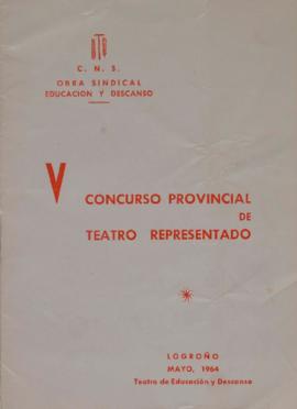 Concurso provincial de teatro representado