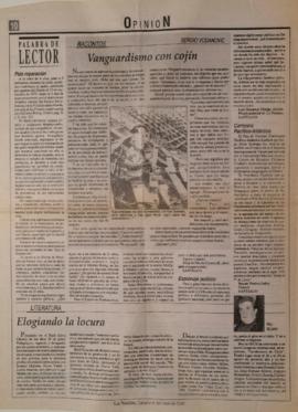 Vanguardismo con cojín