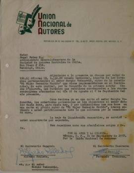 Carta de Alfredo Robledo y Fernando Troncoso dirigida a Rogel Retes