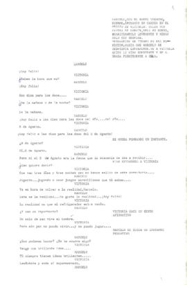 Primer acto obra sin título
