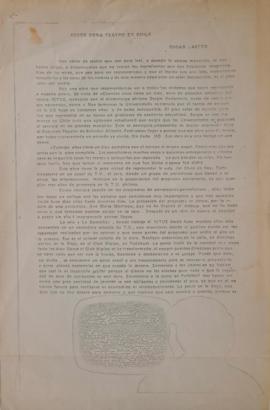 Sobre la obra de teatro en Chile