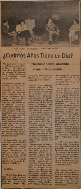 ¿Cuántos años tiene un día?