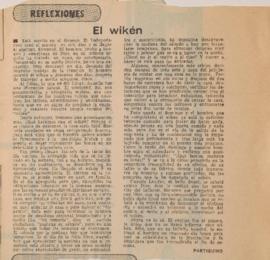 Reflexiones. El wikén