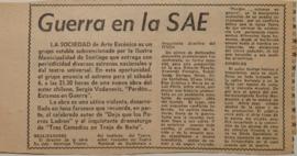Guerra en la SAE