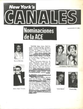 Nominaciones de la ACE