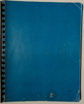 Cuaderno borrador de los guiones teatrales de las obras El juicio casi final, Made in Japan y Bod...