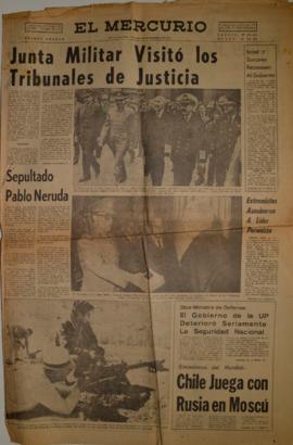 Notas de prensa diario El Mercurio