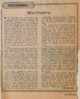 Reflexiones. Mortheiru