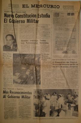 Notas de prensa diario El Mercurio