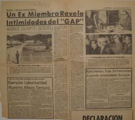 Notas de prensa diario El Mercurio
